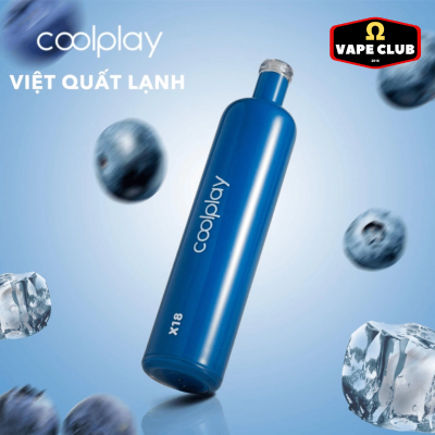 Disposable Coolplay X18 Việt Quất Lạnh