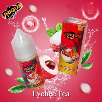 Unique Limited Lychee Tea – Trà Vải – Salt nic 30ml