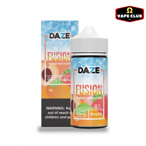 7 Daze Fusion Iced Strawberry Mango Nectarine 100ml