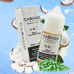 Juice Saltnic Caballo Bean Coconut Milk – Tinh dầu Đậu xanh Sữa dừa 58mg/30ml