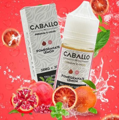 Juice Saltnic Caballo Pomegranate Lemon – Tinh dầu Lựu Chanh 