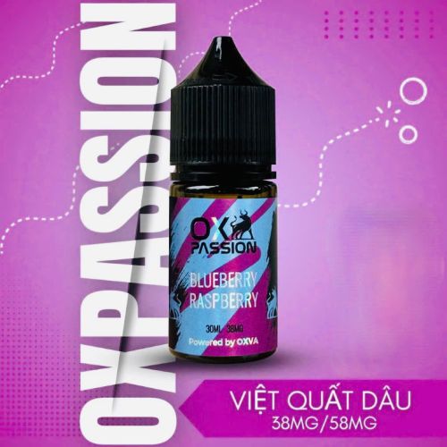 OX Passion Juice Việt Quất Mâm Xôi Lạnh