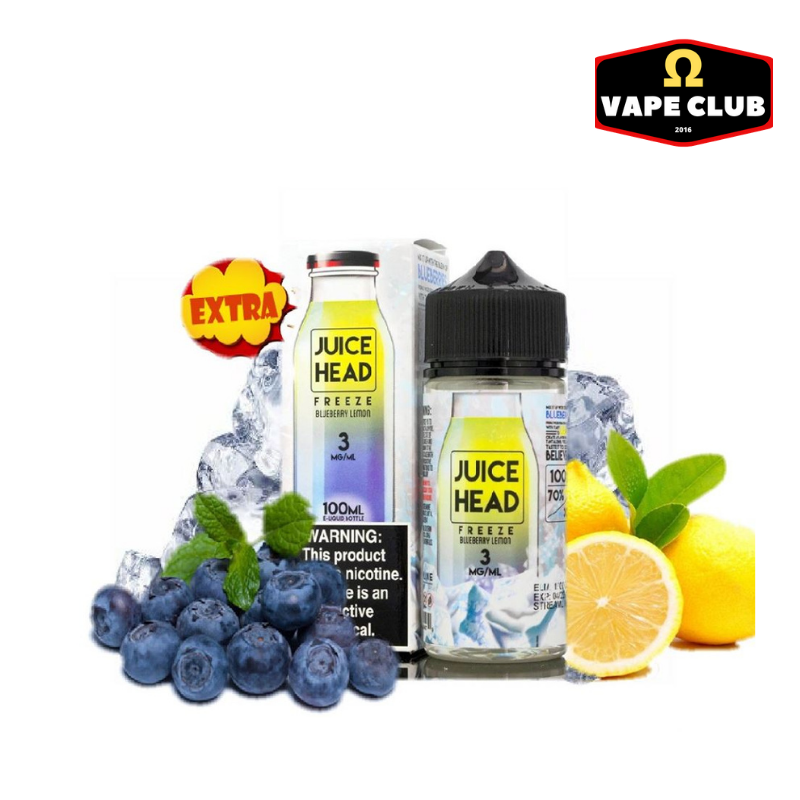 Juice Head Extra Freeze Blueberry Lemon 100ml